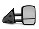Powered Adjustable Towing Mirrors; Black (97-03 F-150 Regular Cab, SuperCab)
