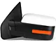 Towing Mirror; Powered; Heated; Amber Signal; Chrome; Left (07-14 F-150)