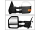 Manual Adjusting Towing Mirrors with LED Amber Turn Signals; Chrome (04-14 F-150)