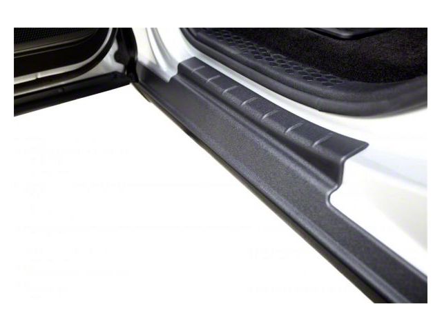 Bushwacker Trail Armor Rocker Panel and Sill Plate Covers; Black (15-24 F-150 SuperCab)