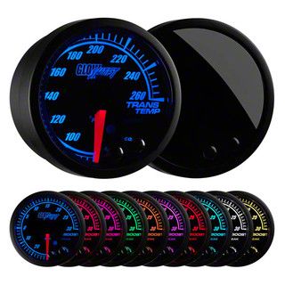 Transmission Temperature Gauge; Elite 10 Color (Universal; Some Adaptation May Be Required)