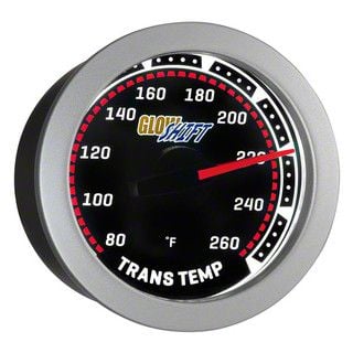 Transmission Temperature Gauge; Tinted (Universal; Some Adaptation May Be Required)