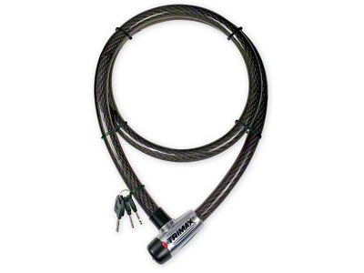 TRIMAFLEX Integrated Keyed Cable Lock; 6-Foot x 25mm