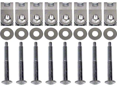 Truck Bed Mounting Hardware; M14 Bolts (97-14 F-150)