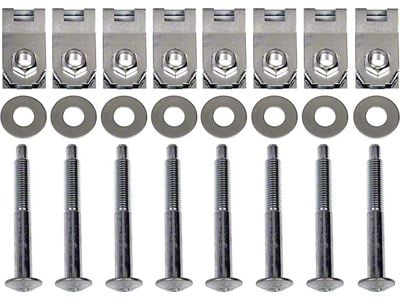 Truck Bed Mounting Hardware; M14 Bolts (97-14 F-150)