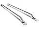 Truck Bed Rail; Stainless Steel; Chrome (99-14 F-150 6-1/2-Foot Bed)