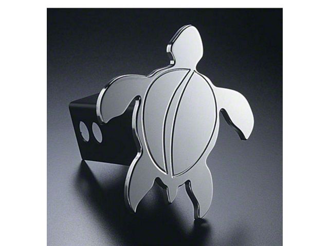 Turtle Hitch Cover; Polished (Universal; Some Adaptation May Be Required)