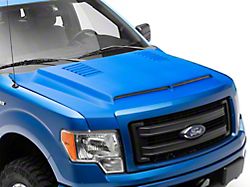 Type-E Style Ram Air Hood; Unpainted (09-14 F-150, Excluding Raptor)