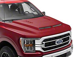 Type-E Style Ram Air Hood; Unpainted (21-25 F-150, Excluding Raptor & Tremor)