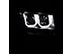 U-Bar Projector Headlights; Black Housing; Clear Lens (09-14 F-150 w/ Factory Halogen Headlights)