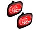 Ultra High Power LED Mirror/Puddle Light Kit; Red (15-20 F-150)