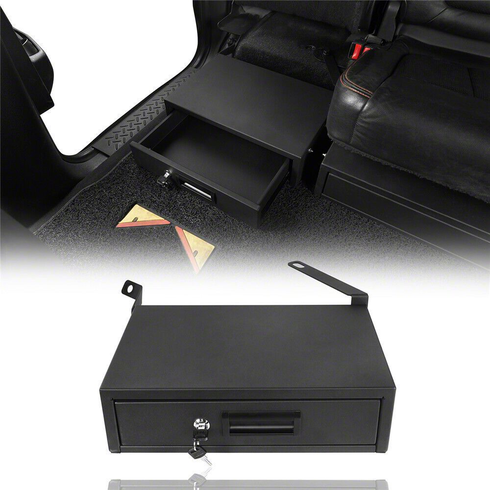 F150 Under Rear Seat Lock Box (0914 F150 SuperCrew) Free Shipping