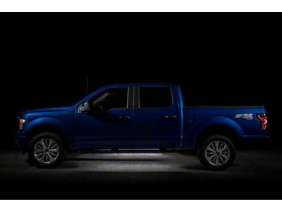 Underbody Lighting Kit; White (21-25 F-150)