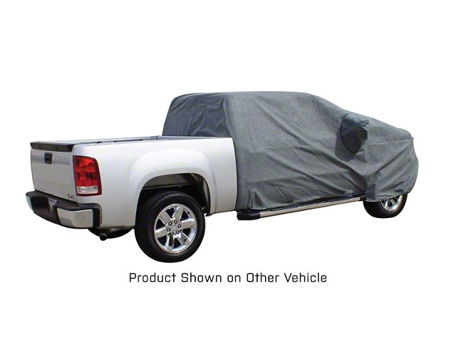 Universal Easyfit Truck Cab Cover; Gray (09-14 F-150 SuperCrew)