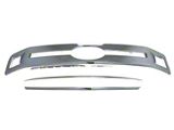 Upper Grille Overlay; Chrome (18-20 F-150 XL)