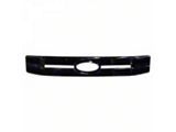 Upper Grille Overlay; Gloss Black (18-20 F-150 Lariat, XL, XLT)