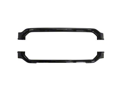 Upper Grille Overlay; Gloss Black (21-23 F-150 XL w/ STX Package)