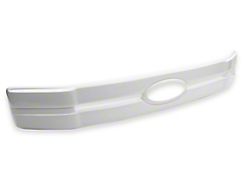 Upper Grille Overlay; Gloss White (18-20 F-150 Lariat, XL, XLT)