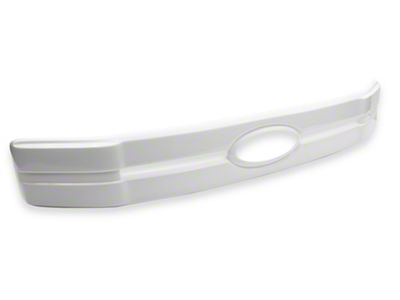 Upper Grille Overlay; Gloss White (18-20 F-150 Lariat, XL, XLT)