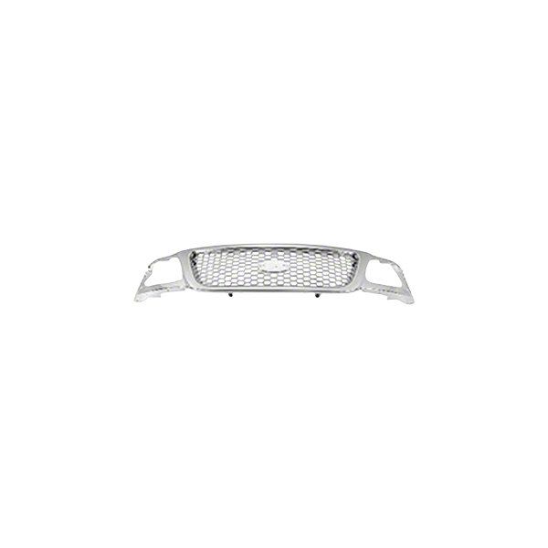 Upper Replacement Grille; Chrome (99-03 F-150)