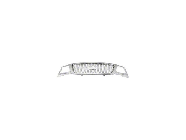 Upper Replacement Grille; Chrome (99-03 F-150)