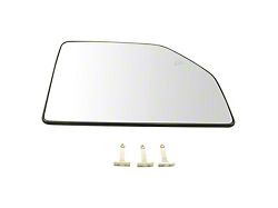 Upper Towing Mirror Glass; Passenger Side (15-18 F-150)