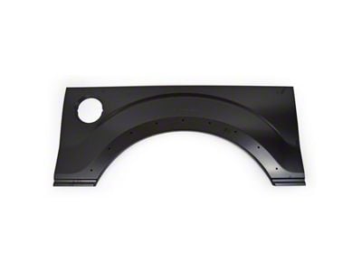 Upper Wheel Arch with Moulding Holes; Driver Side (09-14 F-150)