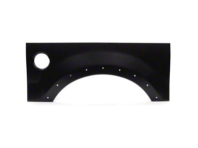 Upper Wheel Arch with Moulding Holes and Fuel Filler Opening; Driver Side (04-08 F-150)