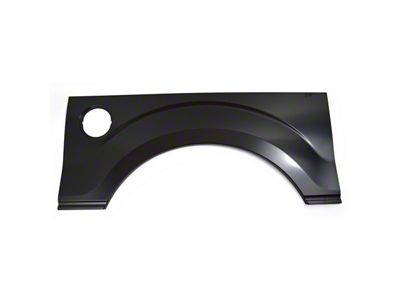 Upper Wheel Arch without Moulding Holes; Driver Side (09-14 F-150)