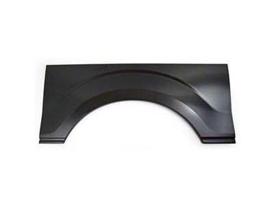 Upper Wheel Arch without Moulding Holes; Passenger Side (09-14 F-150)