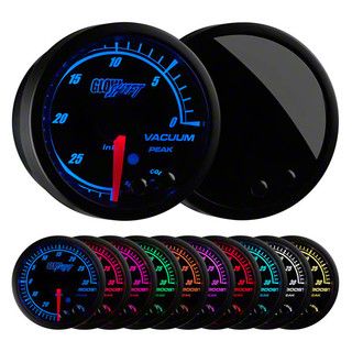 Vacuum Gauge; Elite 10 Color (Universal; Some Adaptation May Be Required)
