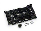 Valve Cover; Driver Side; Black (17-23 3.5L EcoBoost F-150)