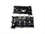 Valve Covers; Black (17-23 3.5L EcoBoost F-150)