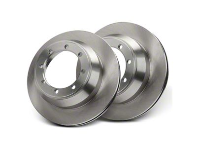 Vented 8-Lug Rotors; Rear Pair (00-03 2WD F-150)