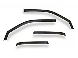 Ventgard Sport Window Deflectors; Carbon Fiber Look; Front and Rear (97-03 F-150 SuperCab)