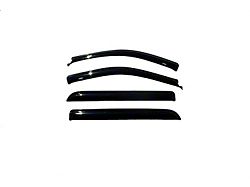 Ventvisor Window Deflectors; Front and Rear; Dark Smoke (04-08 F-150 SuperCrew)