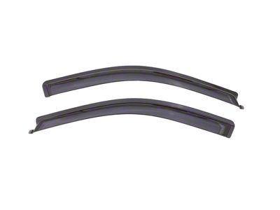 Ventvisor Window Deflectors; Front; Dark Smoke (04-08 F-150 Regular Cab)