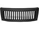 Vertical Fence Style Upper Replacement Grille; Matt Black (09-14 F-150, Excluding Raptor)