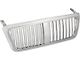 Vertical Front Grille; 46-Inch Wide; Chrome (04-08 F-150)