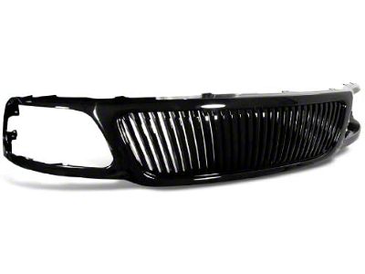 Vertical Grille; Gloss Black (99-03 F-150)