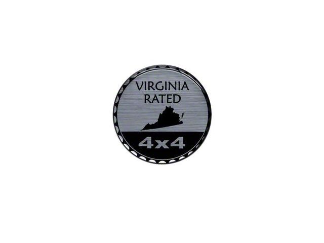 Virginia Rated Badge (Universal; Some Adaptation May Be Required)