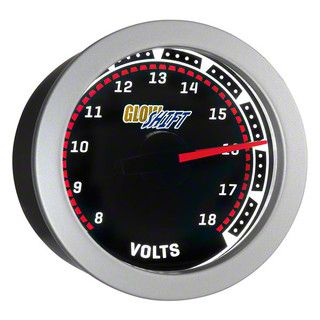 Volt Gauge; Tinted (Universal; Some Adaptation May Be Required)