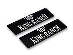 WeatherTech Floor Liner Emblem Insert; King Ranch Logo (97-26 F-150)