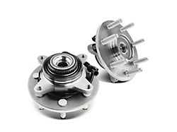 Wheel Bearing and Hub Assemblies with ABS Sensor; Front (04-05 4WD F-150 w/ 7-Lug)