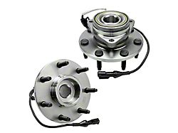 Wheel Hub Assemblies; Front (00-03 4WD F-150 w/ 7-Lug & 4-Wheel ABS)