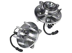 Wheel Hub Assemblies; Front (09-10 4WD F-150)