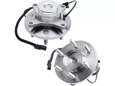 Wheel Hub Assemblies; Front (11-14 2WD F-150)