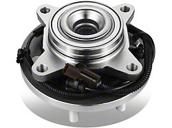 Wheel Hub and Bearing Assembly with ABS Sensor; Front (15-17 2WD F-150)