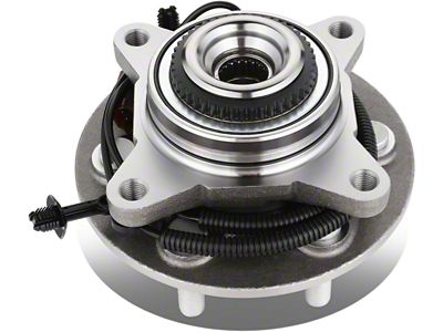 Wheel Hub and Bearing Assembly with ABS Sensor; Front (18-20 4WD F-150, Excluding Raptor)