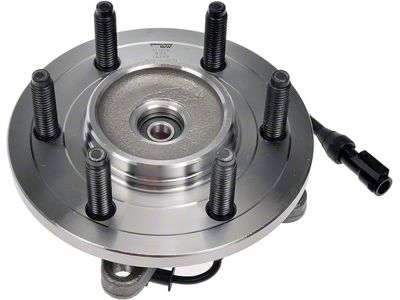 Wheel Hub and Bearing Assembly; Front (05-08 4WD F-150)